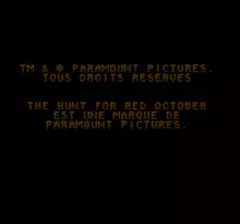 Image n° 3 - screenshots  : Hunt for Red October, The